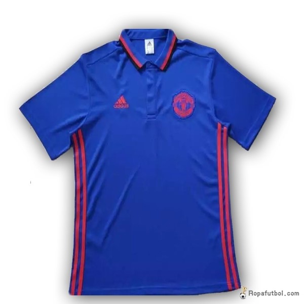 Polo Manchester United 2016/17 Azul Rojo